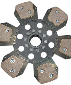 DISCO EMBREAGEM NOVO COM PASTILHA MASSEY FERGUSON, MF650, MF660, MF9150, 342MM 24Z, 026240, 30051, 98918125F, 3350120.