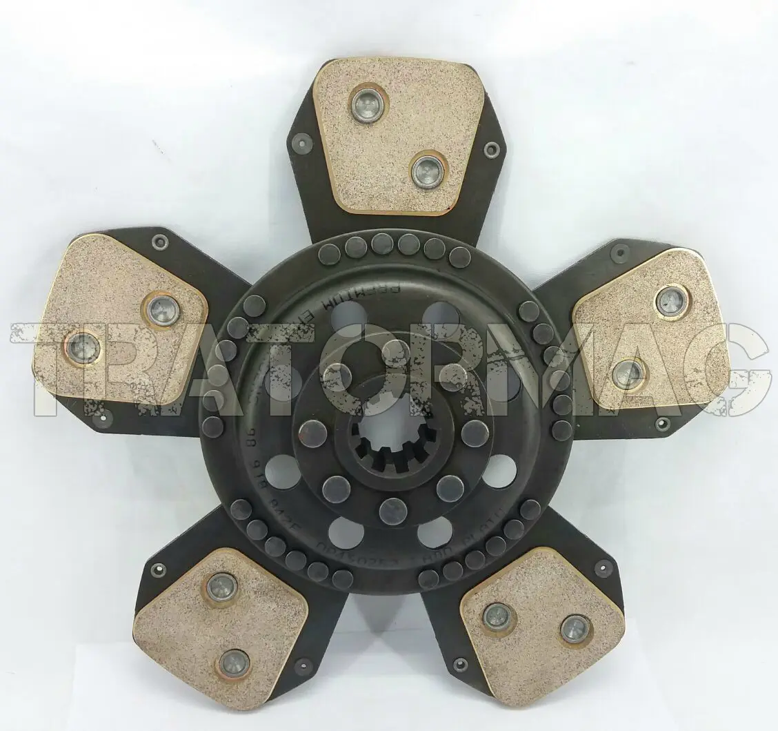 DISCO EMBREAGEM PASTILHA, NOVO, MASSEY FERGUSON, MF295, MF296, 00270, 3146810 98918842F. - Imagem 3
