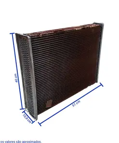 COLMEIA RADIADOR 488X400X4 MASSEY FERGUSON MF265 MF270 MF275 MF285 MF290 15195R