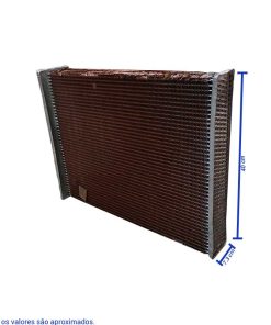 COLMEIA RADIADOR 488X400X4 MASSEY FERGUSON MF265 MF270 MF275 MF285 MF290 15195R