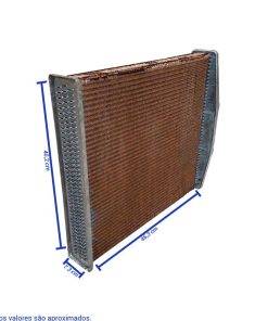 COLMEIA RADIADOR 440X400X3 MASSEY FERGUSON MF50 MF65X65R MF85 CP22000 15027R CBT100