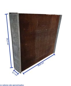 COLMEIA DE RADIADOR W20B TURBO FLORESTAL, 580X640X5, 15018R.