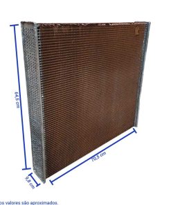 COLMEIA RADIADOR W20B TURBO FLORESTAL, 684X640X5, 15019R.
