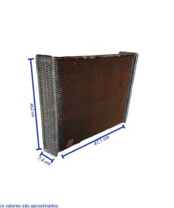 COLMEIA RADIADOR FORD, 5600, 5610, 6600, 450X445X4, 15126R.