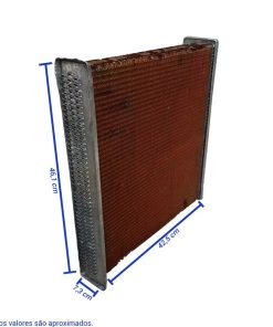 COLMEIA RADIADOR FORD 4600 4610 405X445X3 15128R