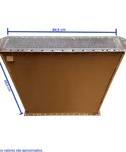 COLMEIA RADIADOR EM AÇO CATERPILAR D6D 882X802X6 FLORESTAL 4N6298