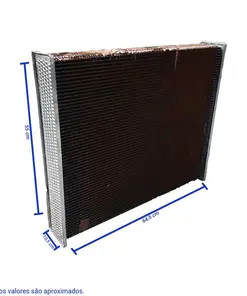 COLMEIA RADIADOR 625X540X5 VALMET 1280 1580 1780 15339R 80739210