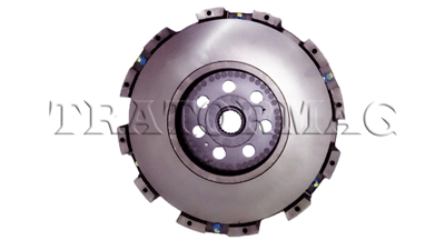 PLATO EMBREAGEM DUPLA 350MM 22 ESTRIAS VALMET VALTRA 1280 1380 1580 1680 1780 1880 BH140 BH160 BH165 BH180 81198300 235004910 - Imagem 4