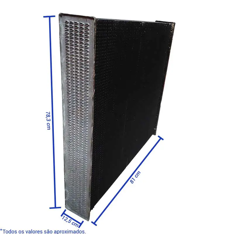 COLMEIA RADIADOR 770X750X5 AD14 FLORESTAL MOTOR SCANIA
