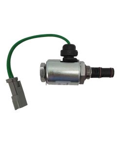 Alternative view of SOLENOIDE BLOQUEIO CATERPILLAR 120K 24V 1861525 PLUG QUADRADO