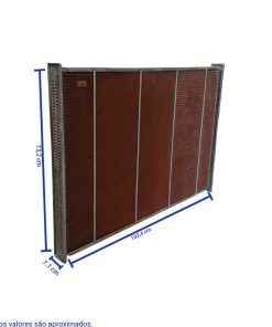COLMEIA RADIADOR 998X702X2 MERCEDES 1632 1938 2638 25055R
