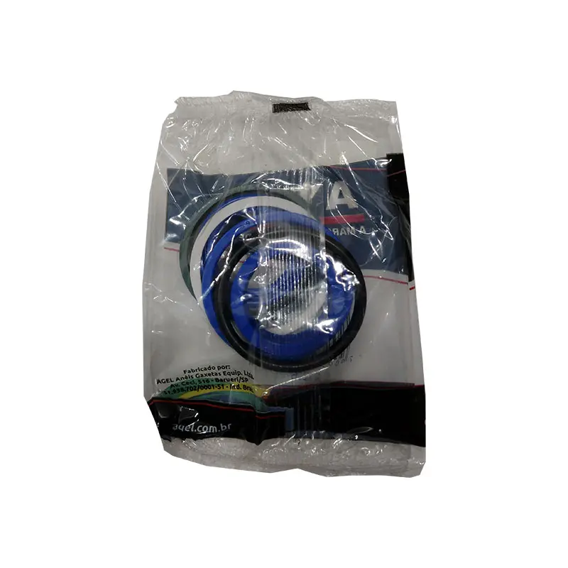 KIT REPARO CILINDRO DIREÇÃO NEW HOLLAND TL75 TL80 TL90 73402993 HASTE 25mm