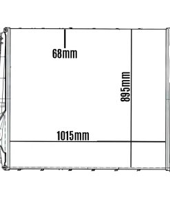 INTERCOOLER VOLVO FH460 540 VM330 EURO 5 15 a 21 895X1015X68MM