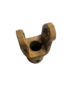 TERMINAL FURO REDONDO 24MM CHAVE 1/4 FURO TRANSVERSAL ROSCA 3/8 TA622