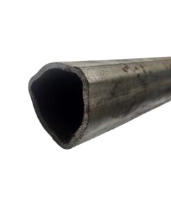 TUBO TRIANGULO FEMEA 52,2X45,2X46,8X500mm CI58/0500