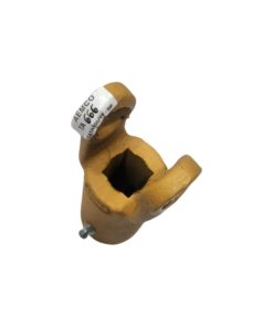 TERMINAL QUADRADO 19,2MM FURO NÃO PASSANTE ROSCA 1/4 UNF TA666