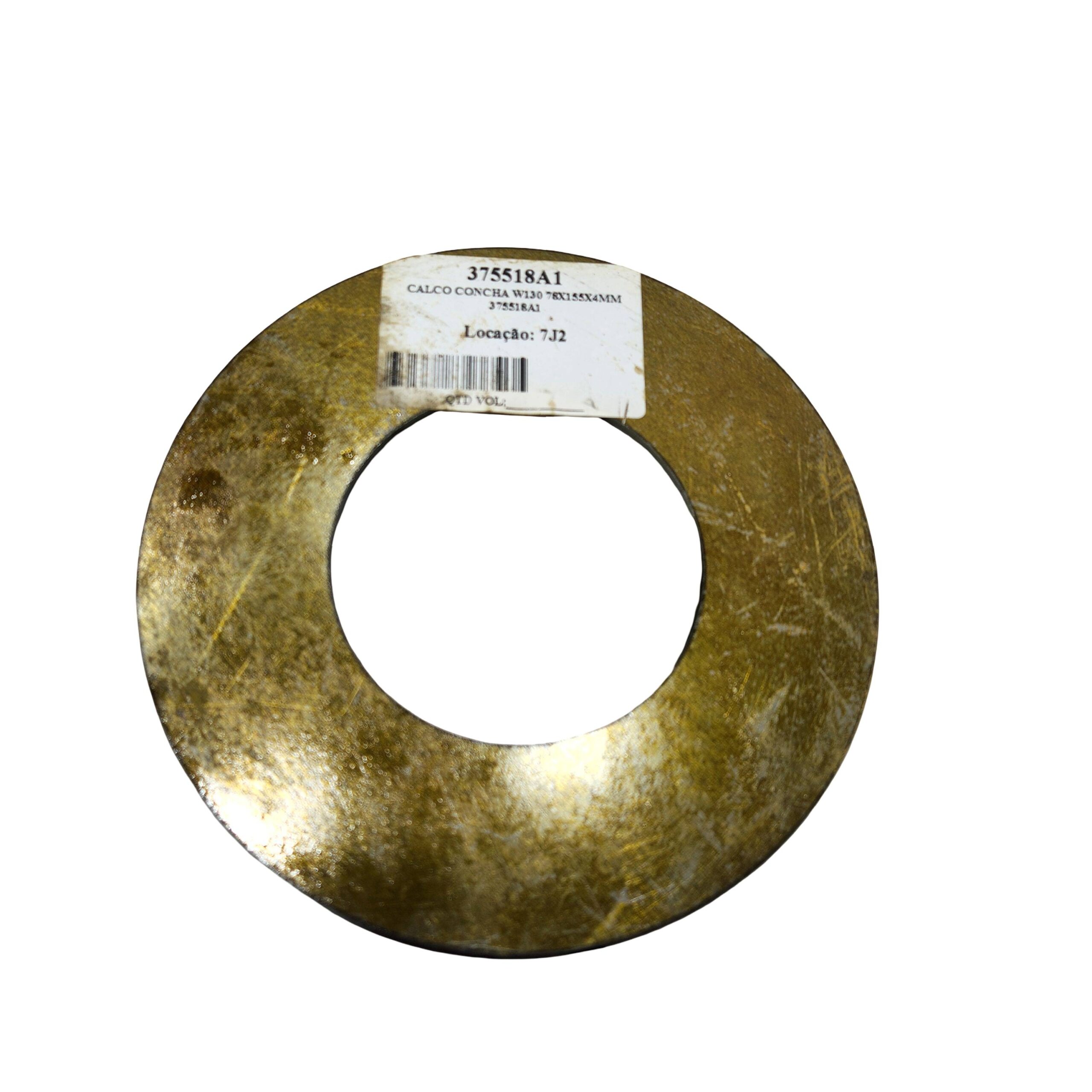 CALCO CONCHA W130 78X155X4MM 375518A1